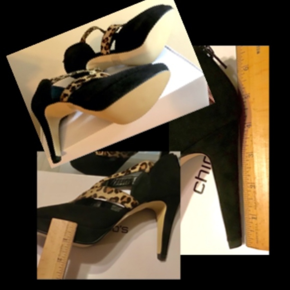 Chico's Leopard Heels - Picture 3 of 4